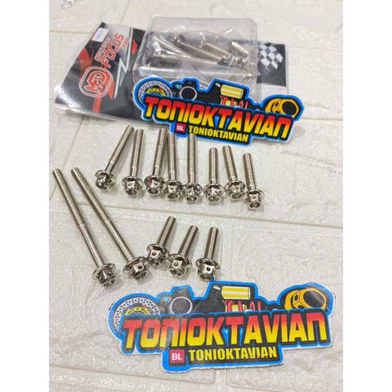 Baut blok cvt motor vario 125 vario 150 baut probolt blok bak cvt motor
