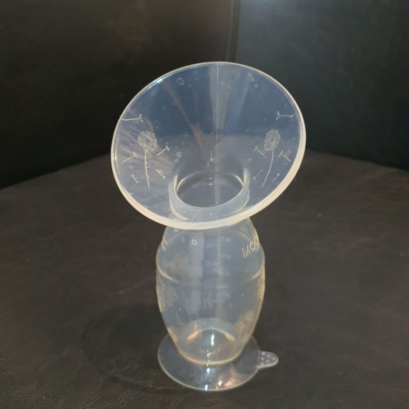 mooimom silicon breast pump preloved