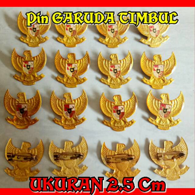 PIN GARUDA TIMBUL 2.5cm