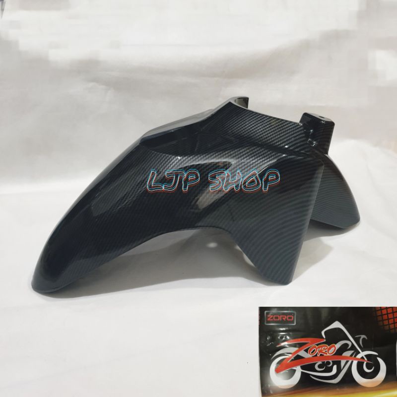 Spakbor Depan Carbon Karbon Vario 150 New Led / Vario 150 Esp Led Zoro