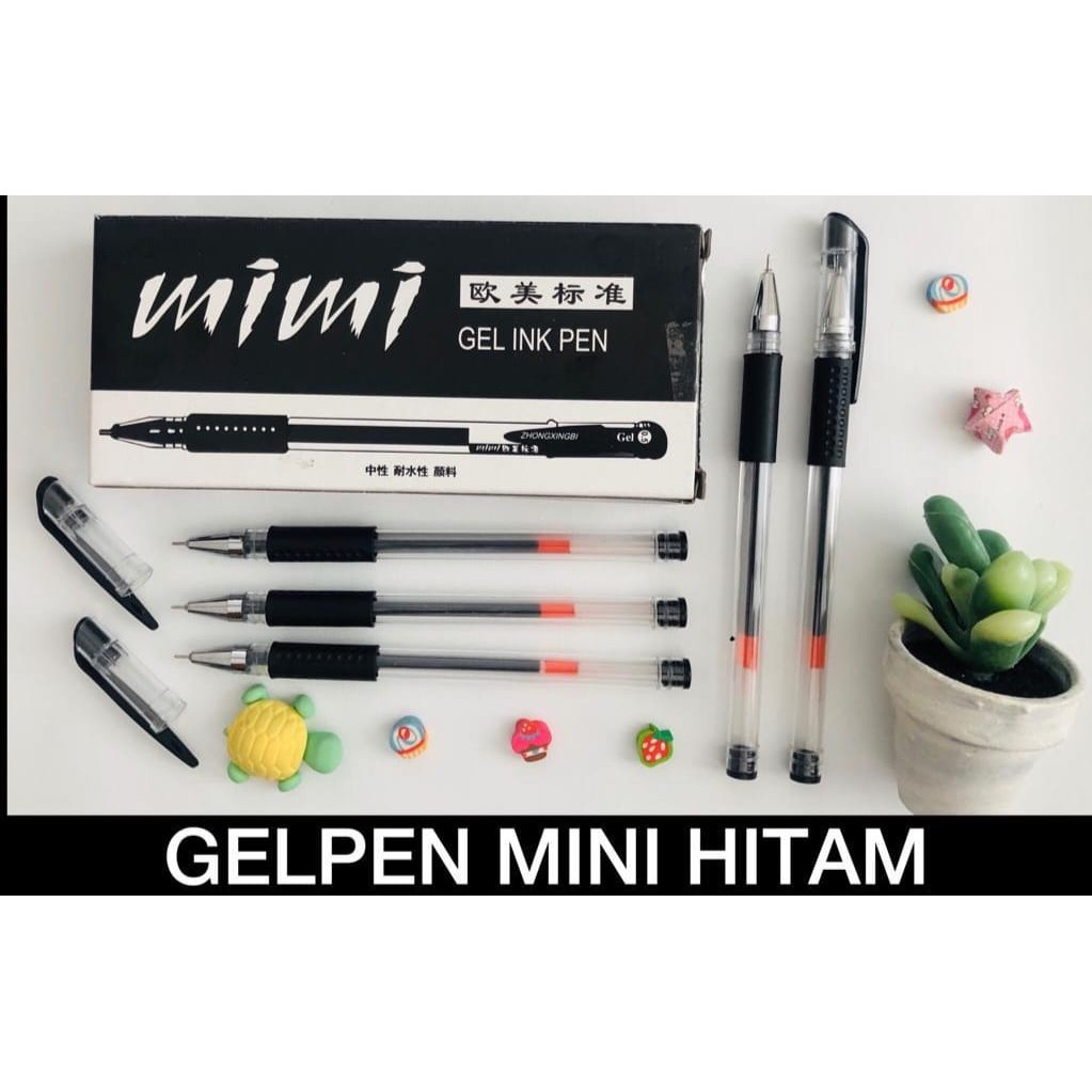 

PEN GEL PULPEN GEL GOZTAR MIMI MURAH BERKUALITAS WARNA HITAM ISI 12