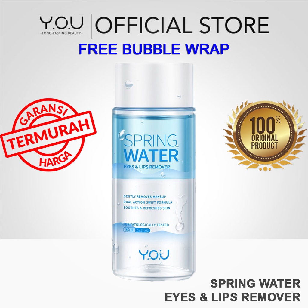 YOU Spring Water �Eyes &amp; Lips Remover 80ml
