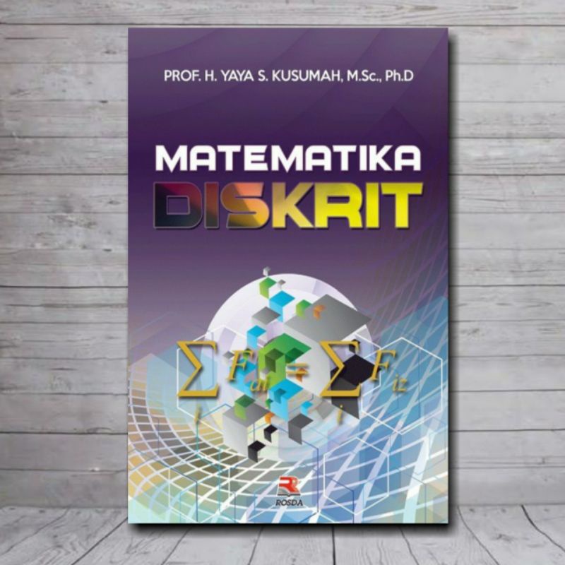 Buku Matematika Diskrit Yaya Kusumah Original Rosda