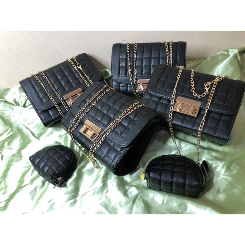 tas selempang/ tas wanita tali rantai/ tas wanita kondangan