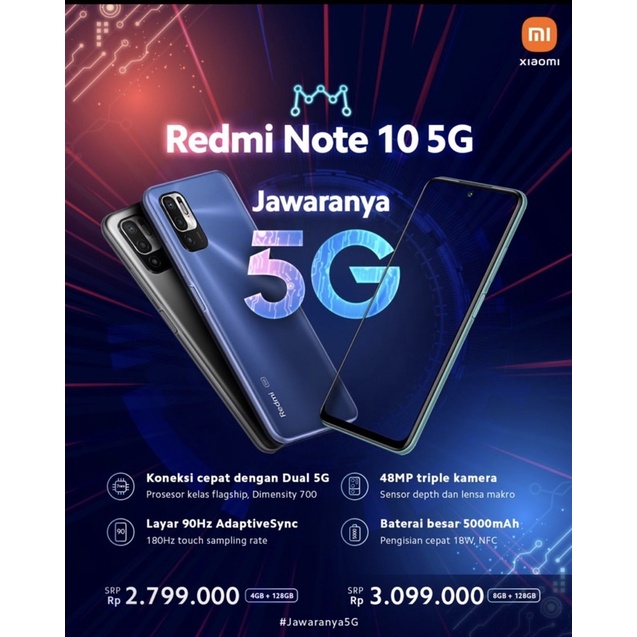 Redmi Note 10 5G 8/128 100% GARANSI XIAOMI 15BULAN-3