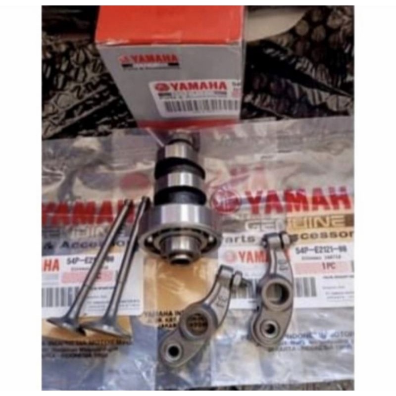 PAKET NOKEN AS KLEP SET PLATUK KLEP MIO J SOUL GT 155 FINO115 YAMAHA