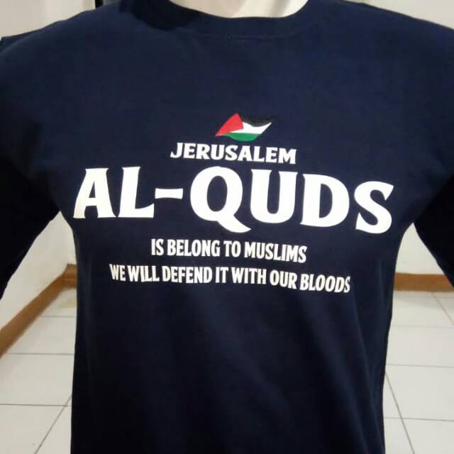 kaos baju tshirt al quds