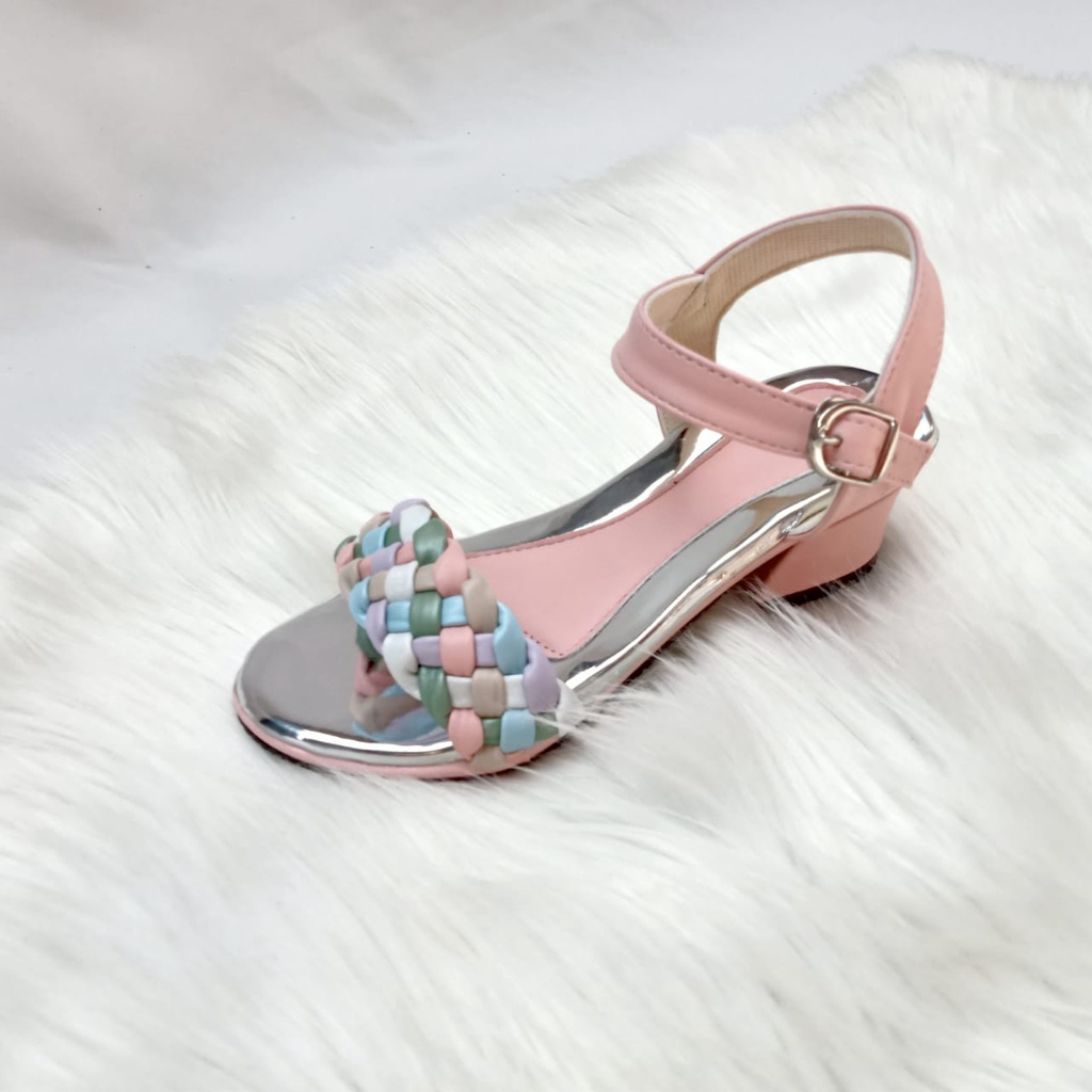 sandal anak perempuan hak tahu tinggi 3 cm nyaman dan kekinian