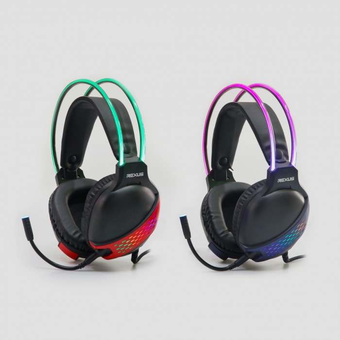 Headset Rexus F88 RGB / Headset Gaming RGB Rexus F88