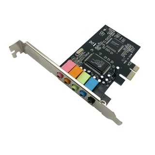 PCI Express Sound Card 5.1 Channel CMI8738 PCIE SOUNDCARD VIRTUAL PC