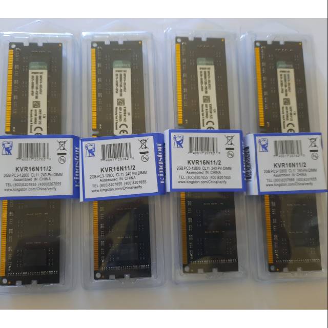 Memory Ram Pc Ddr3 2gb Kingston Garansi 1Tahun