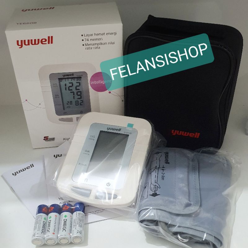 Tensimeter Digital Yuwell YE660B. Tensi Digital Yuwell YE 660B