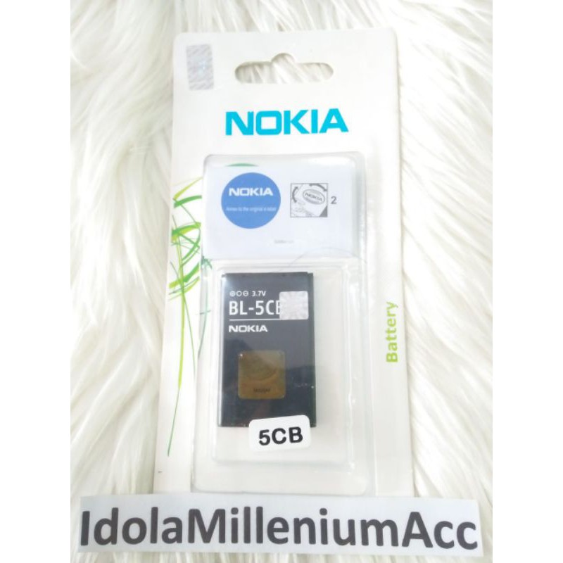 Baterai Nokia BL5CB BL5C BL4C Battery Nokia BL-5CB BL-5CA BL-5C Original 100%