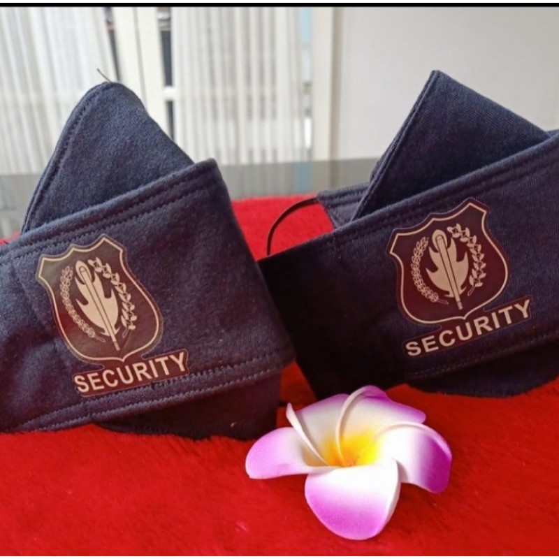 Masker 3D Plus Logo Security