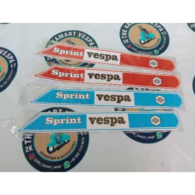STRIPING STICKER VESPA SPRINT