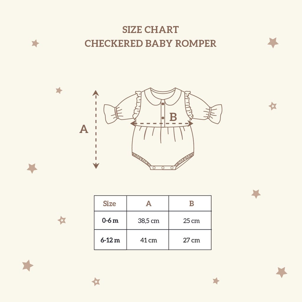 PROMO 7.7 PROMO BAJU LEBARAN LITTLE PALMERHAUS CHECKERED ROMPER GIRL ROMPER ANAK JUMPER ANAK MOTIF KOTAK 0-12 BULAN