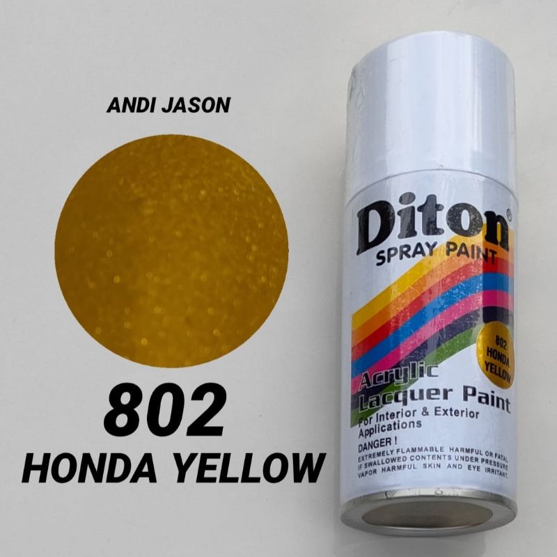 DITON CAT SEMPROT 300CC NO 802 HONDA YELLOW