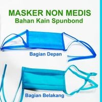 masker CORONA isi tisu 2 ply MURAH tipe AAA POLOS