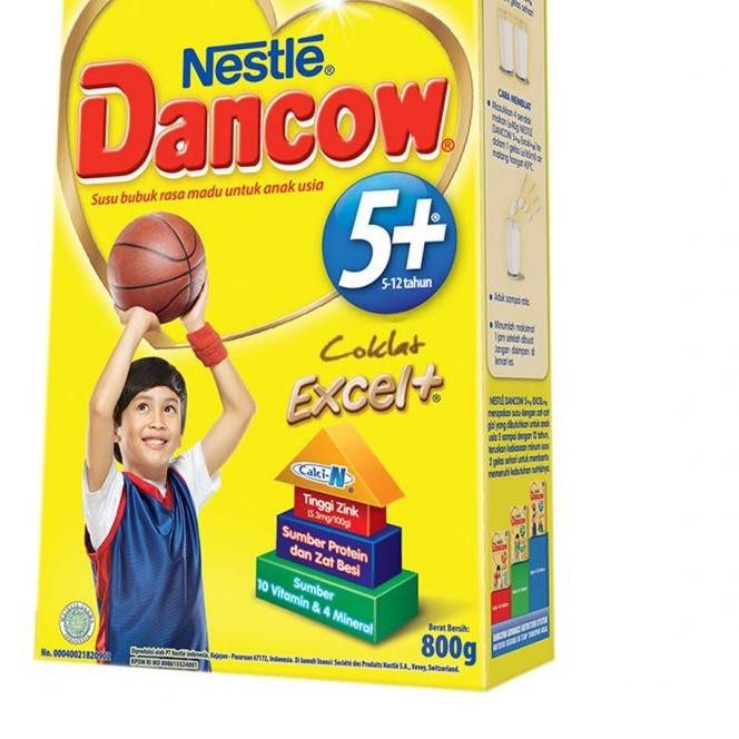 

qaDancow 5+ Coklat 5-12 tahun 800g qa Kode(A27B38)