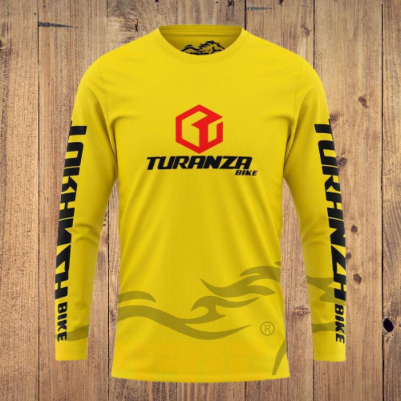 KAOS SEPEDA TURANZA LENGAN PANJANG PRIA/WANITA