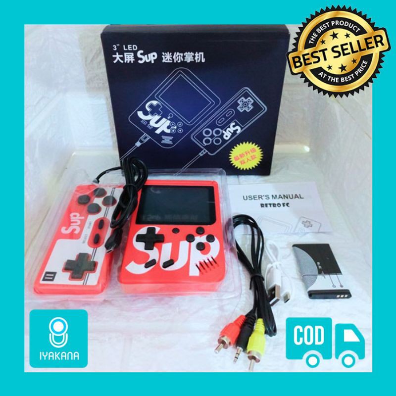 2in1 GAME BOY SEGA 400in1 Games 8 BIT SUP GameBoy Mini  Iyakana