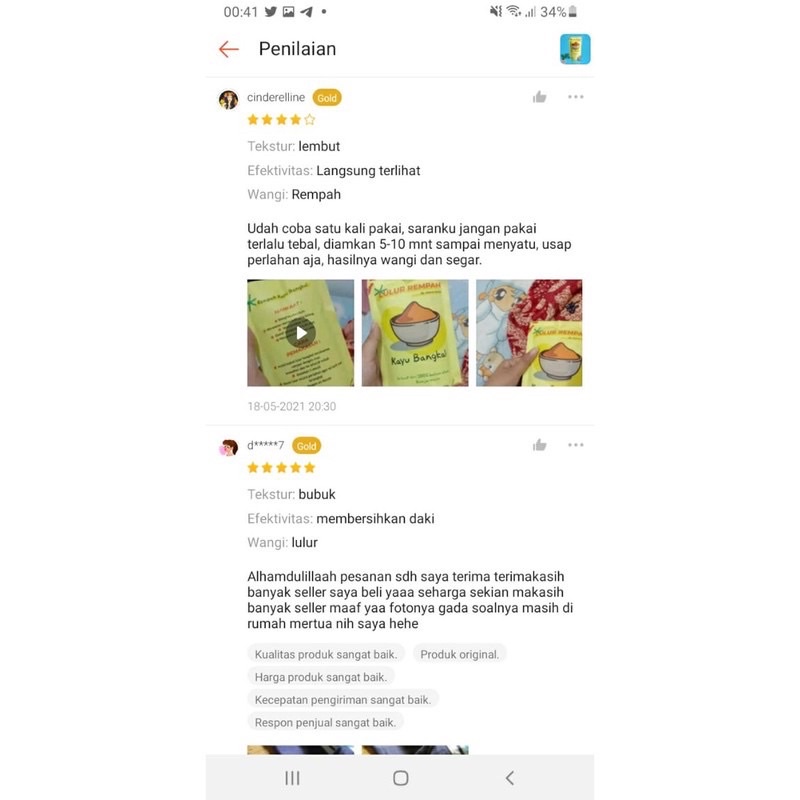 [TERLARIS] LULUR REMPAH KAYU BANGKAL ASLI By mama rezky (lulur viral tiktok)