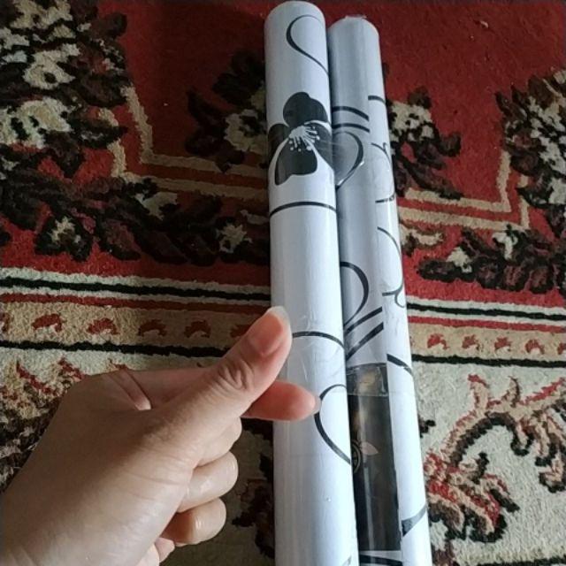 Wallpapaer Wps073 10mx45cm  Wallpeper Wallpaper Dinding Sticker Wallpaper Stiker 45cm X 10m Sulur