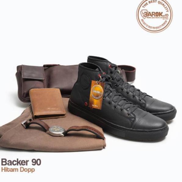 Modern.. COD Sepatu kulit sapi Barok id Backer Classic