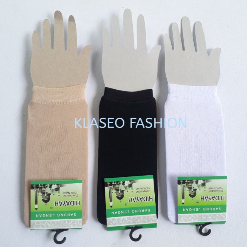 Manset Tangan Wanita Panjang Hijab Handsock Muslimah Deker Lengan Cewek Sarung Lengan Perempuan