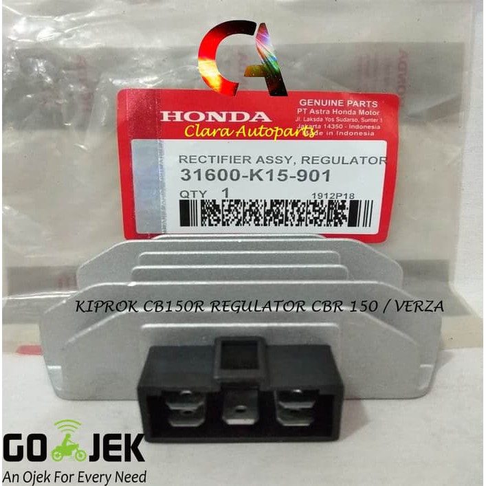 KIPROK CB150R REGULATOR VERZA K15 KIPROK HONDA CBR150 REGULATOR VERSA