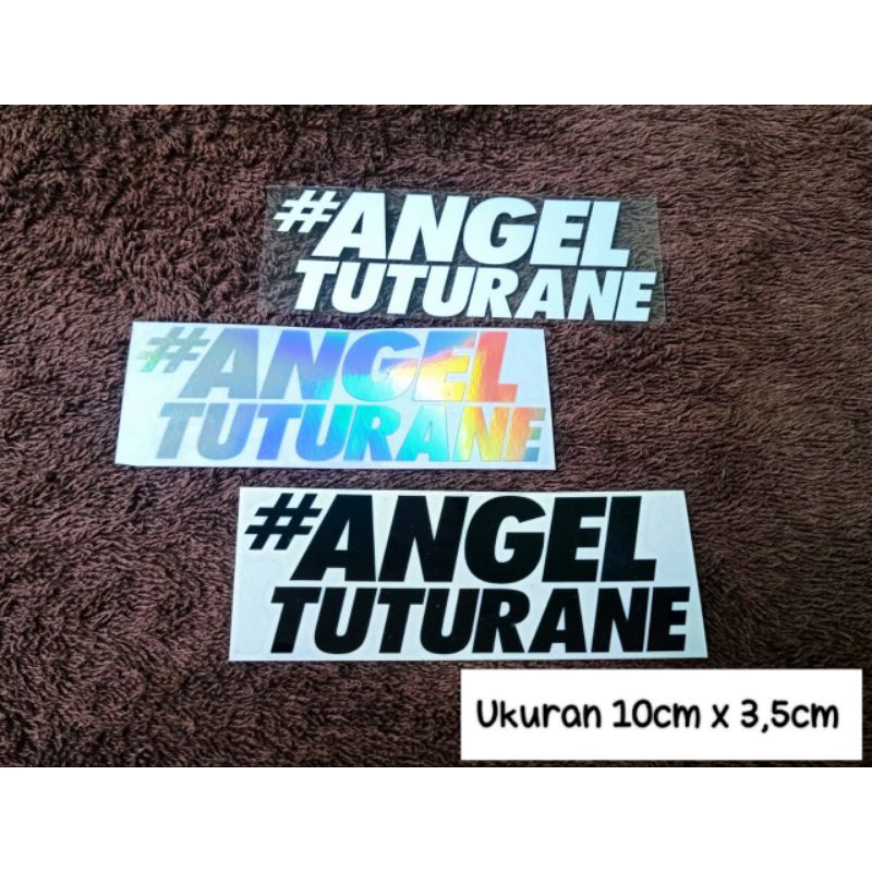 sticker cutting ANGEL TUTURANE