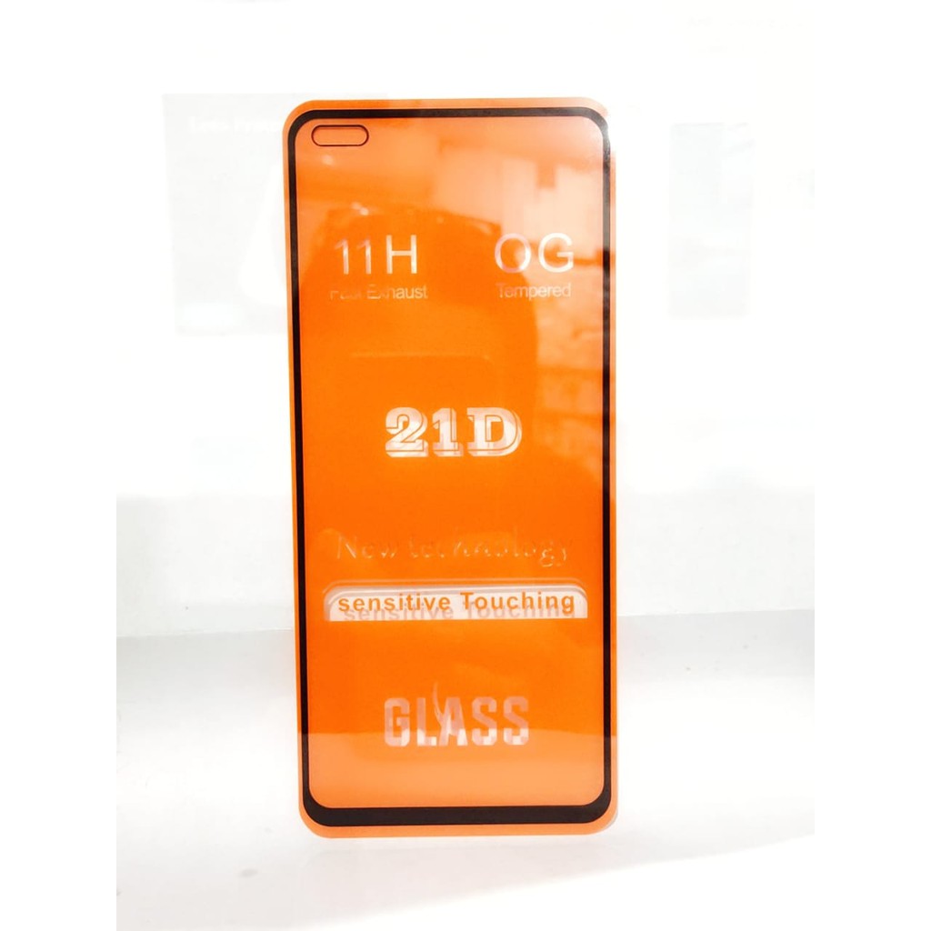 KOREAN FULL LEM Infinix Zero 8 X687 6.85 inchi Tempered Glass FULL SCREEN TG 5D 9D 21D FULL GLUE