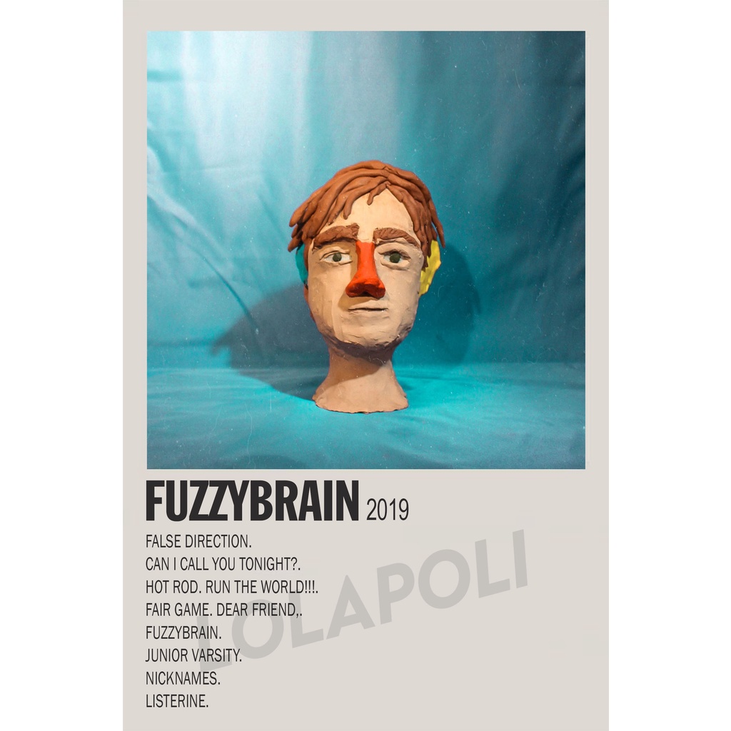 Poster Cover Album Fuzzybrain - Dayglow