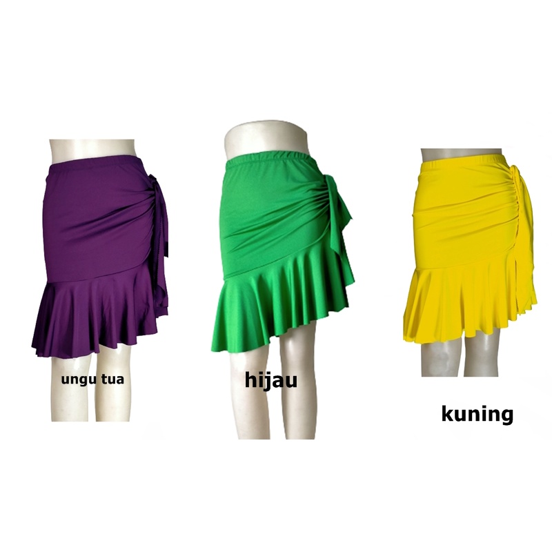 Rok Line Dance Belly Dance Salsa Ballroom Dance kode DN03