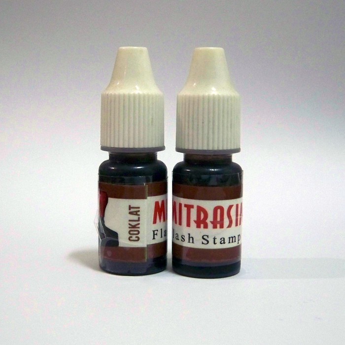 

Unik Tinta Stempel Flash Warna Coklat Best Seller