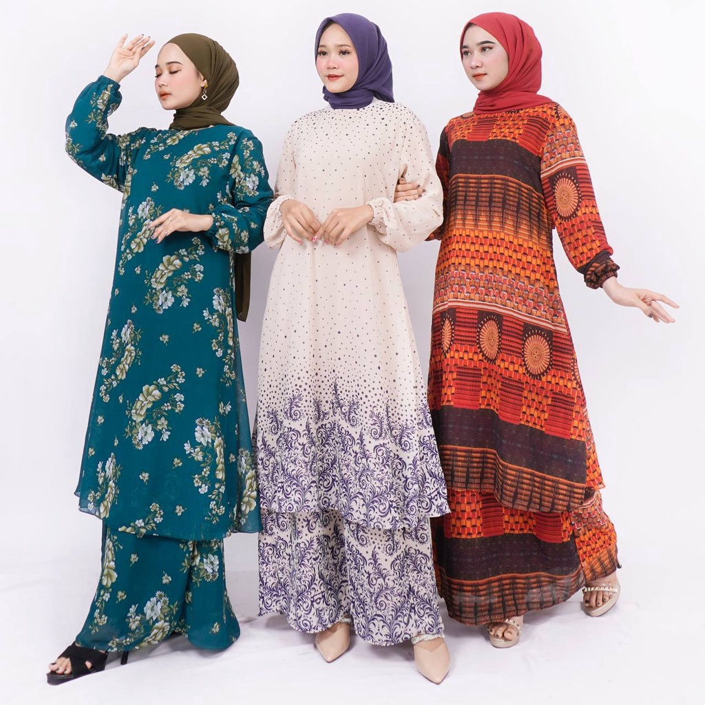 [COD]BARU‼️GAMIS MALAY MOTIF TERBARU/GAMIS MALAYSIA/GAMIS MELAYU