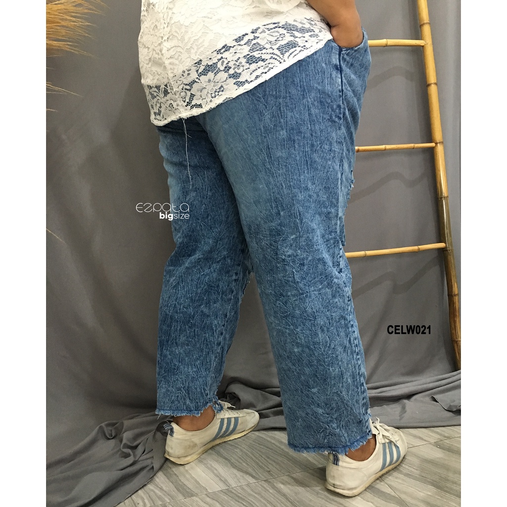 Celana Ripped Jeans Jumbo XXXL fit to BB 100kg Kekinian