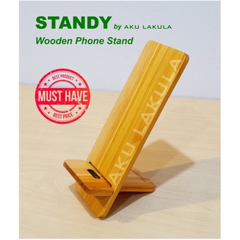 Stand Handphone / Holder Handphone Kayu