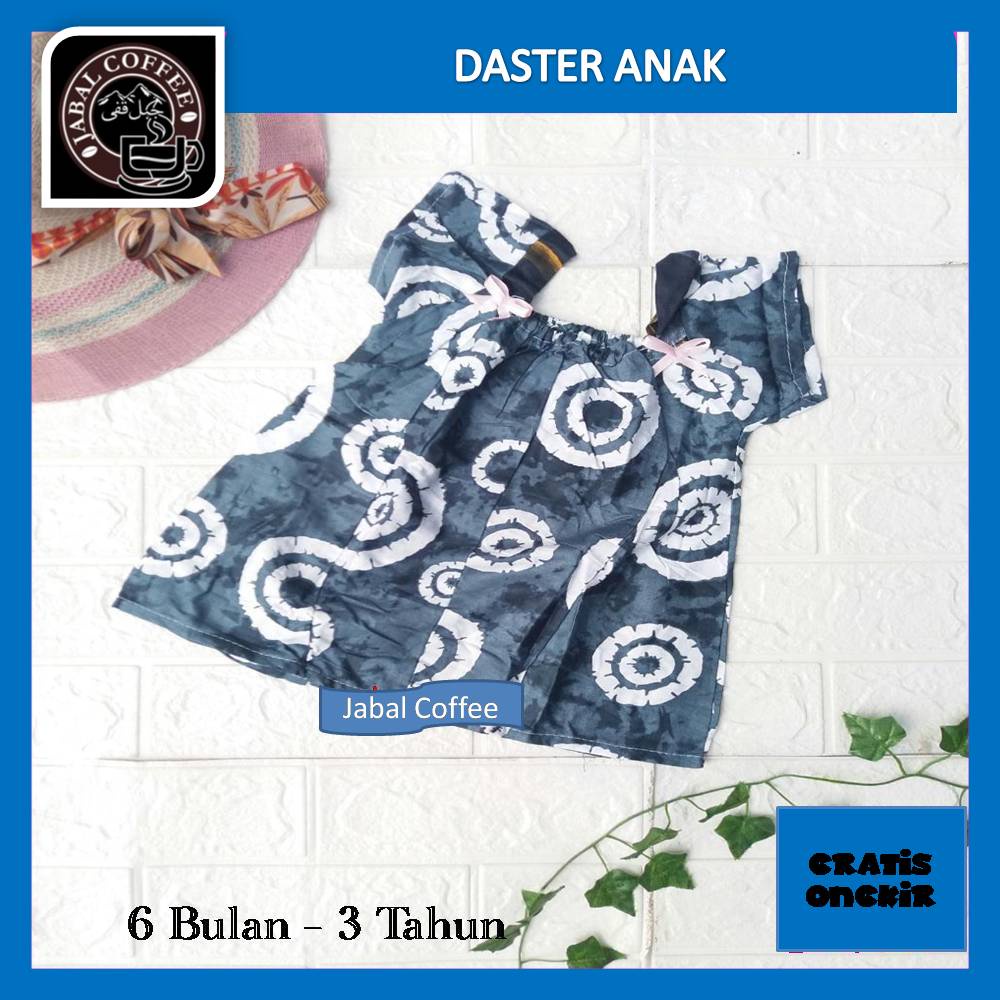 Daster Anak 1 - 3 Tahun / Daster Sambung Yukensi Anak Cewek / Dress Anak Perempuan Murah Motif Unik 02