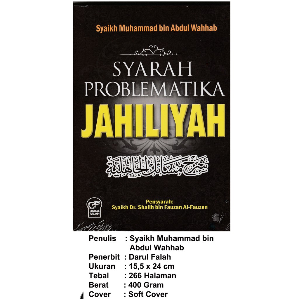 Syarah Problematika Jahiliyah