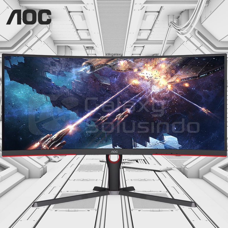 AOC CU34G3S 34&quot; VA 1ms 165Hz WQHD Curved Gaming Monitor