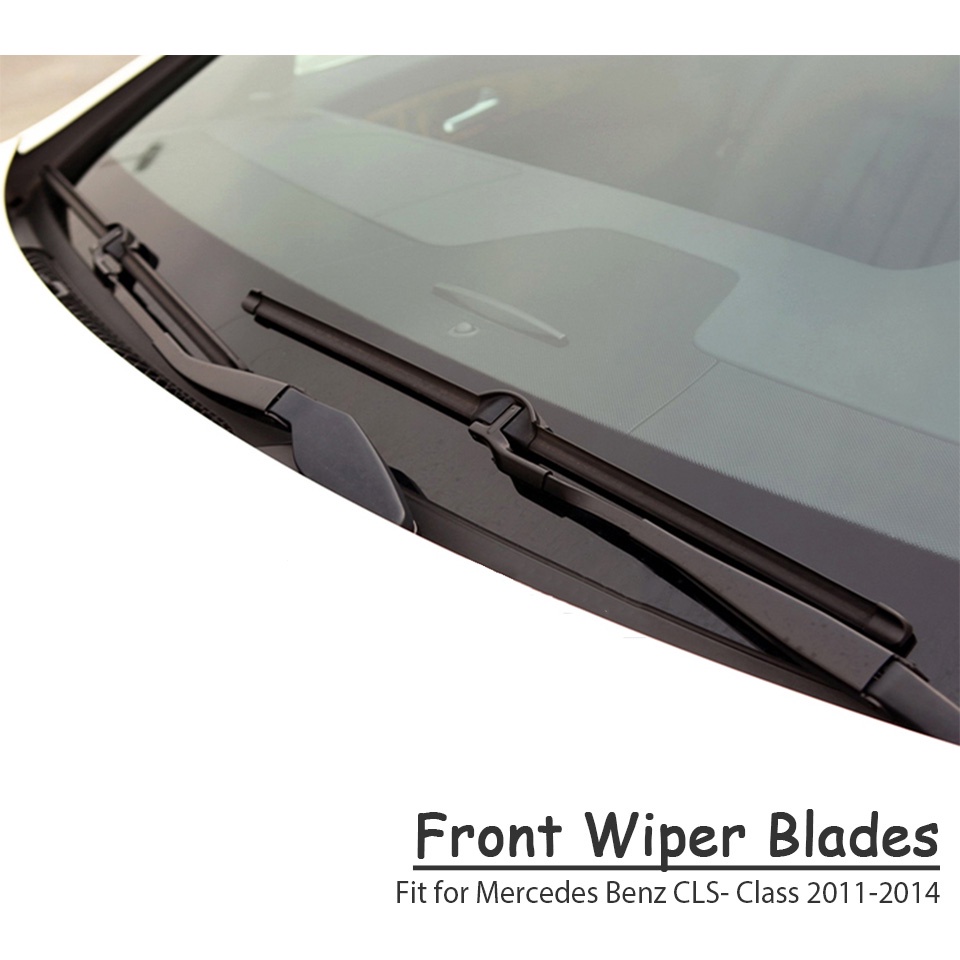 1 Set Karet Wiper Depan Mobil Untuk Mercedes Benz W218 W219 CLS-Class CLS