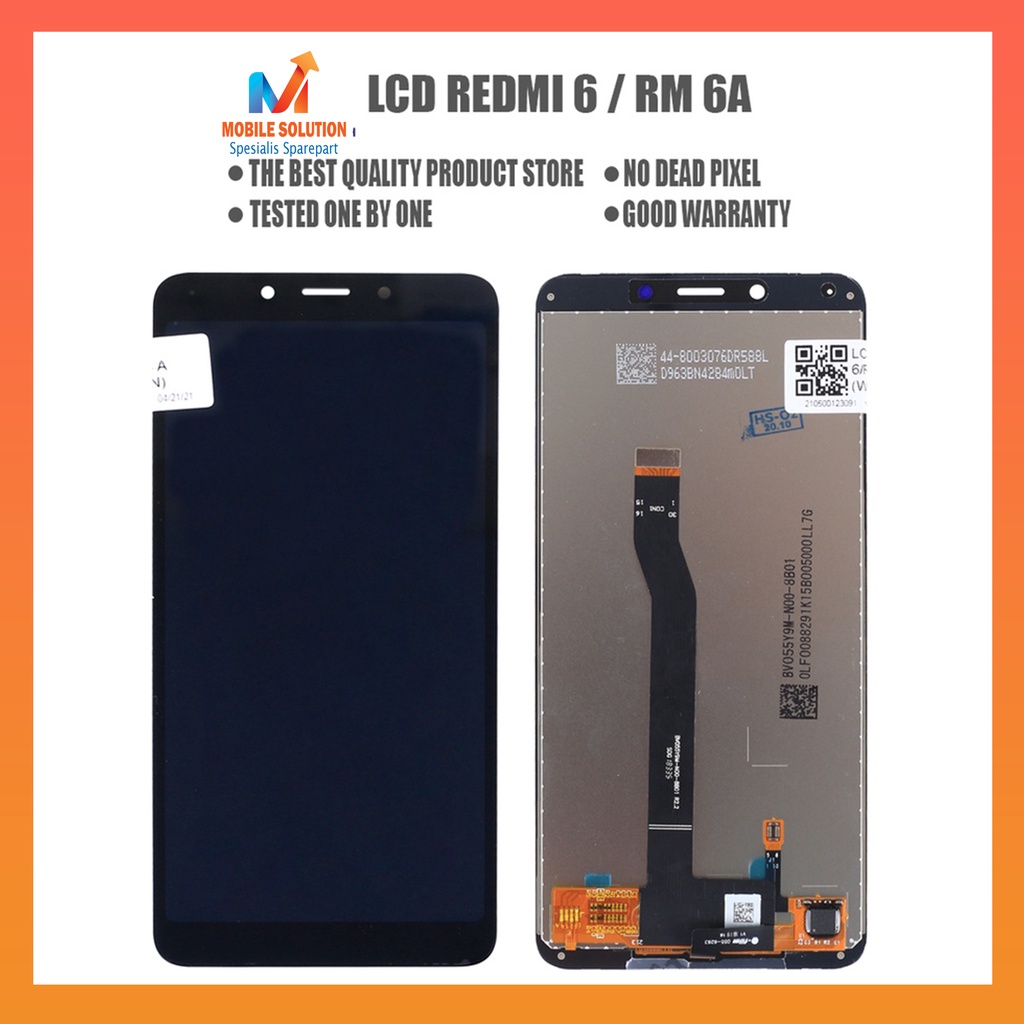 Grosir LCD Xiaomi Redmi 6  LCD Xiaomi Redmi 6a ORIGINAL 100% Fullset Touchscreen Garansi 1 Bulan + Packing / Bubbel