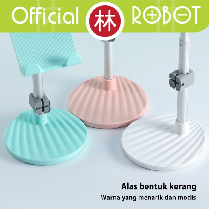 Robot RT-US08 Shell Shape Three-Section Stretch Universal Phone Holder