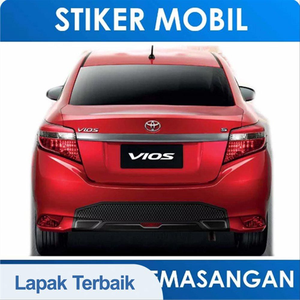 Stiker Mobil bemper belakang GTsport onderdil mobil