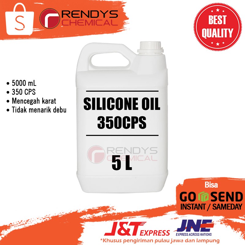 Silicone Oil  350CPS 5L / Minyak Silikon / Minyak Pelumas