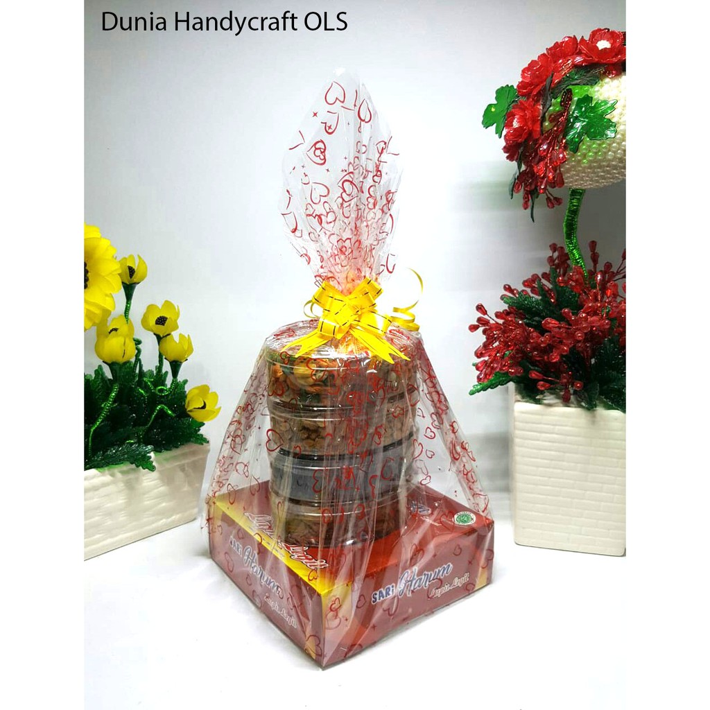 Plastik Parcel Warna Lebar Cantik Cerah - Plastik Kemasan Parcel &amp; Kado