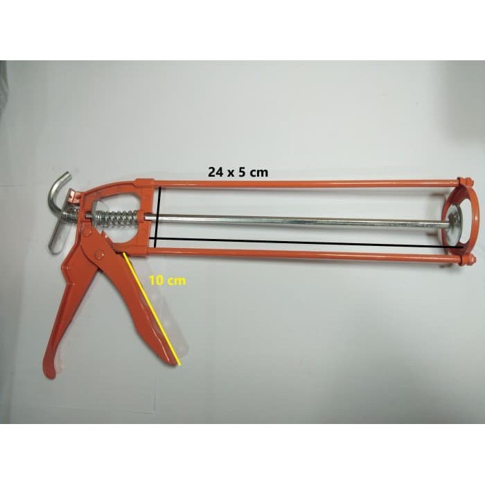 

NEW TEMBAKAN LEM KACA / LEM SEALANT / LEM SILICONE GUN ALAT TEMBAK LEM