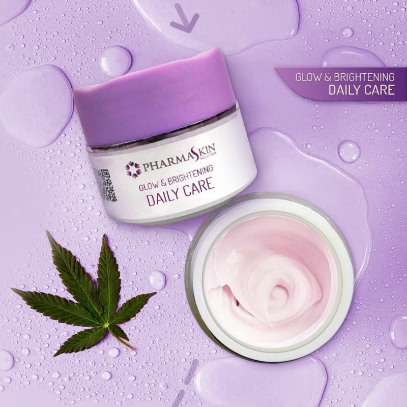 Pharmaskin Glow & Bright Dayli Care Cream Siang spf 30 By Pharmaskin 100% Original