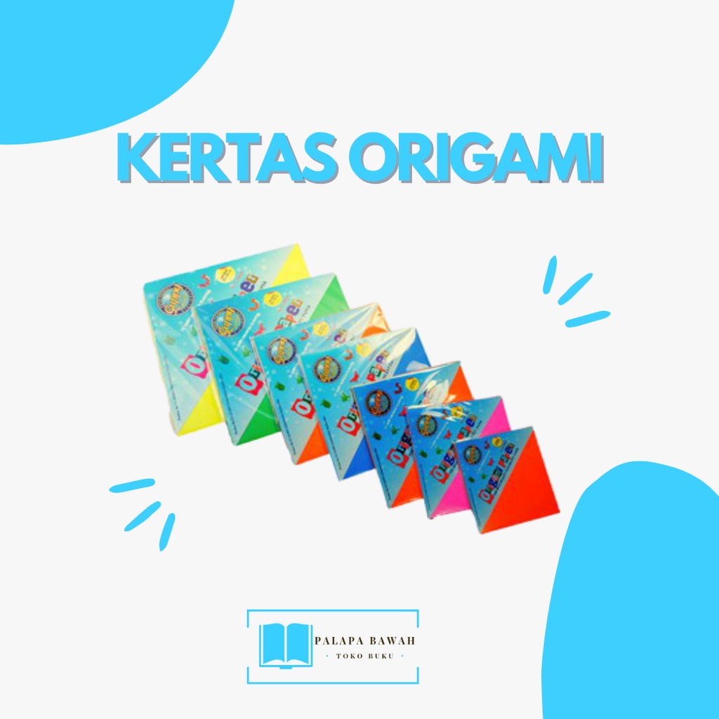 

Guppy Origami Berbagai Macam Ukuran (Isi 50 Lembar)